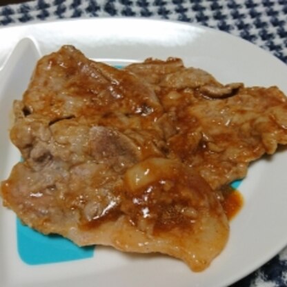 生姜焼き用のお肉を買ったけど、ポークチャップが食べたくなり、参考にさせて頂きました。美味しかったです！